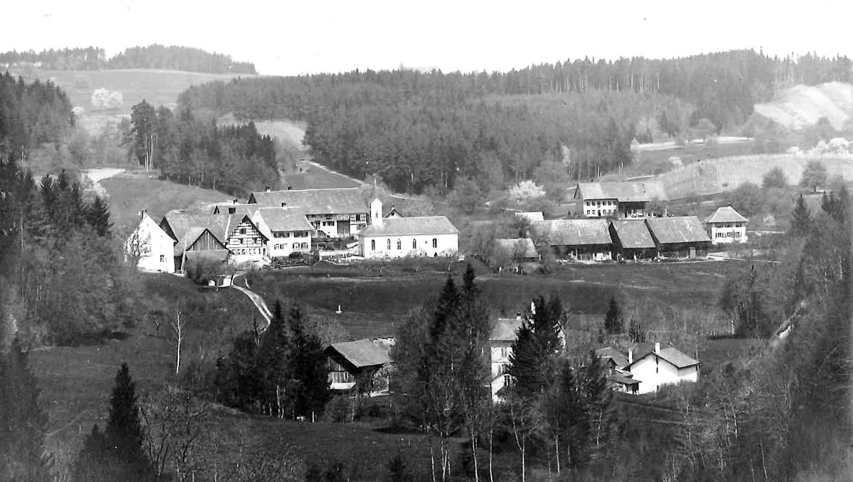Aadorf. Aawangen um 1950
