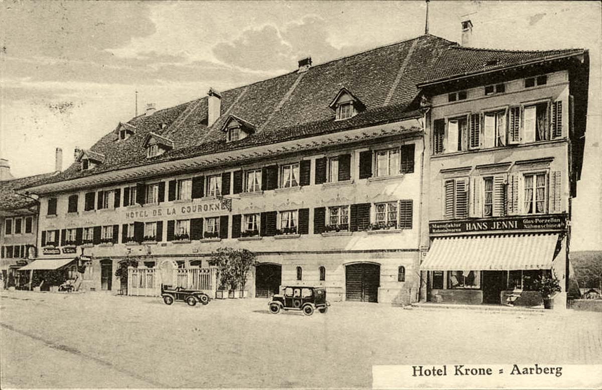 Aarberg. Hotel Krone