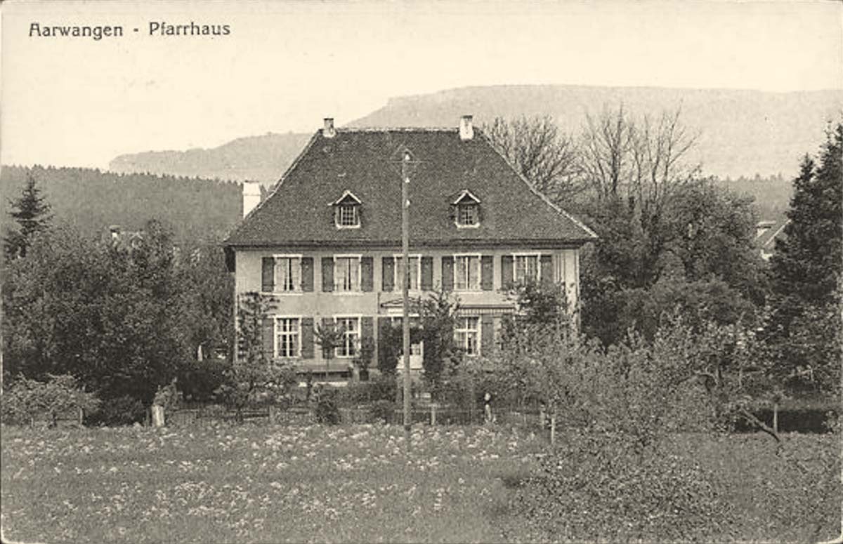 Aarwangen. Pfarrhaus, 1920