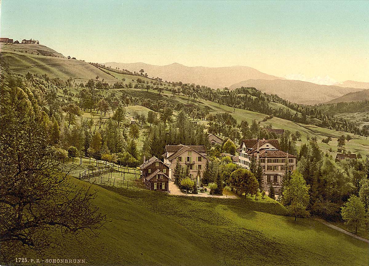 Adelboden. Gesamtansicht, Berner Oberland, um 1890
