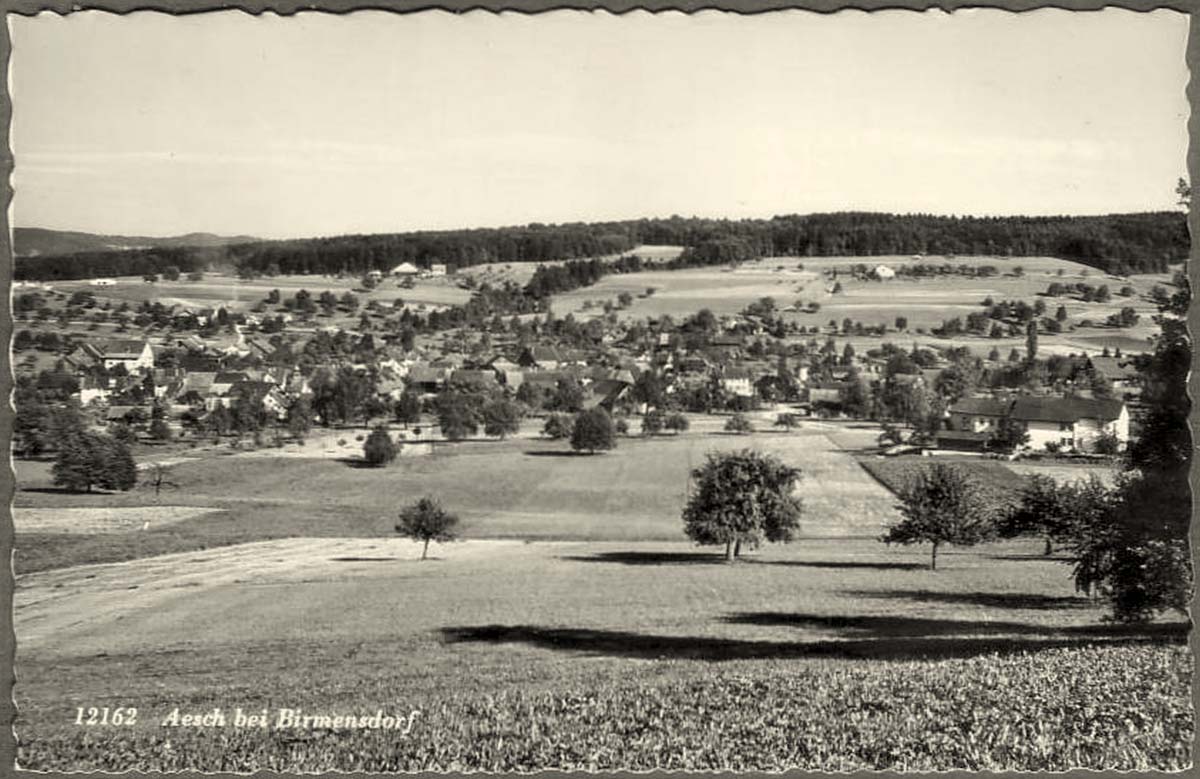 Panorama von Aesch bei Birmensdorf
