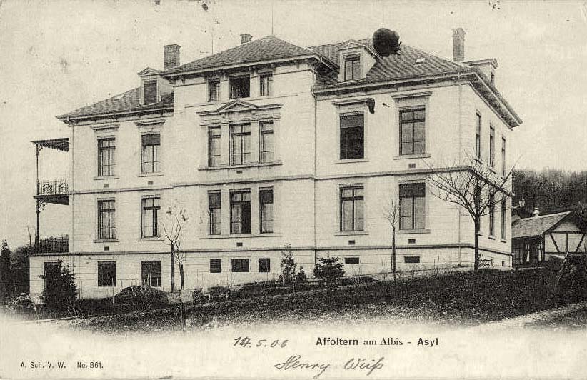 Affoltern am Albis. Asyl Timbre, 1906