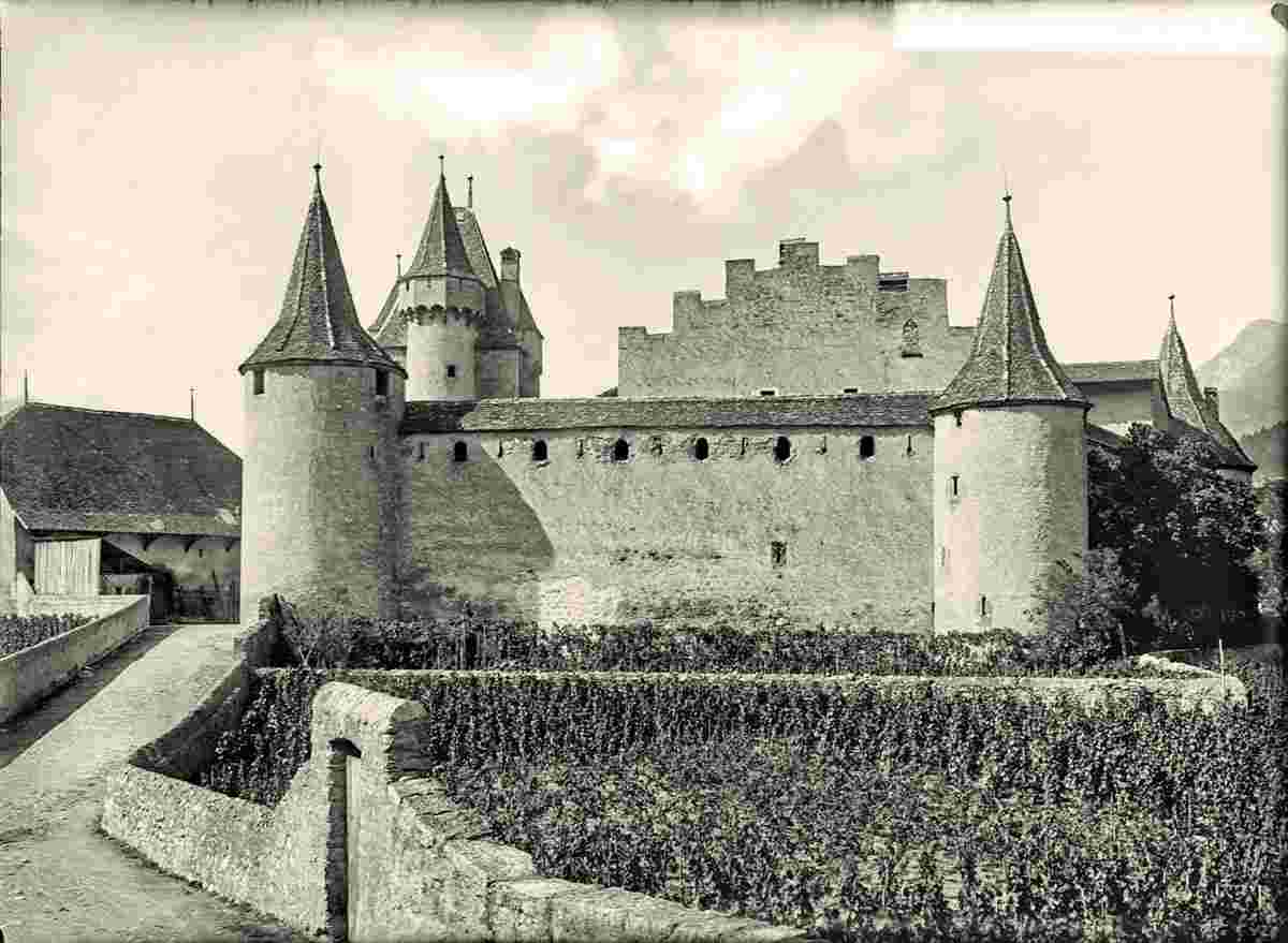 Aigle. Château, 1899