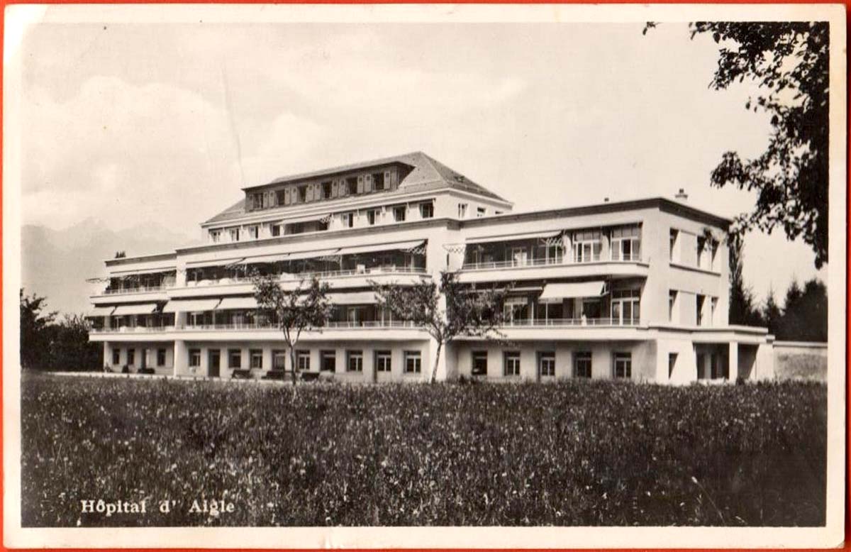 Aigle. Hôpital, 1950