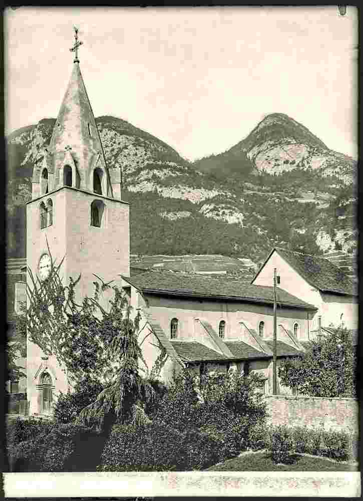 Aigle. L'Église, 1899
