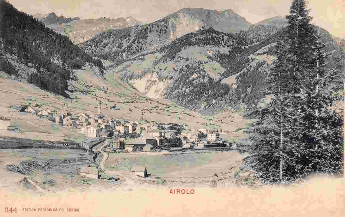 Panorama von Airolo