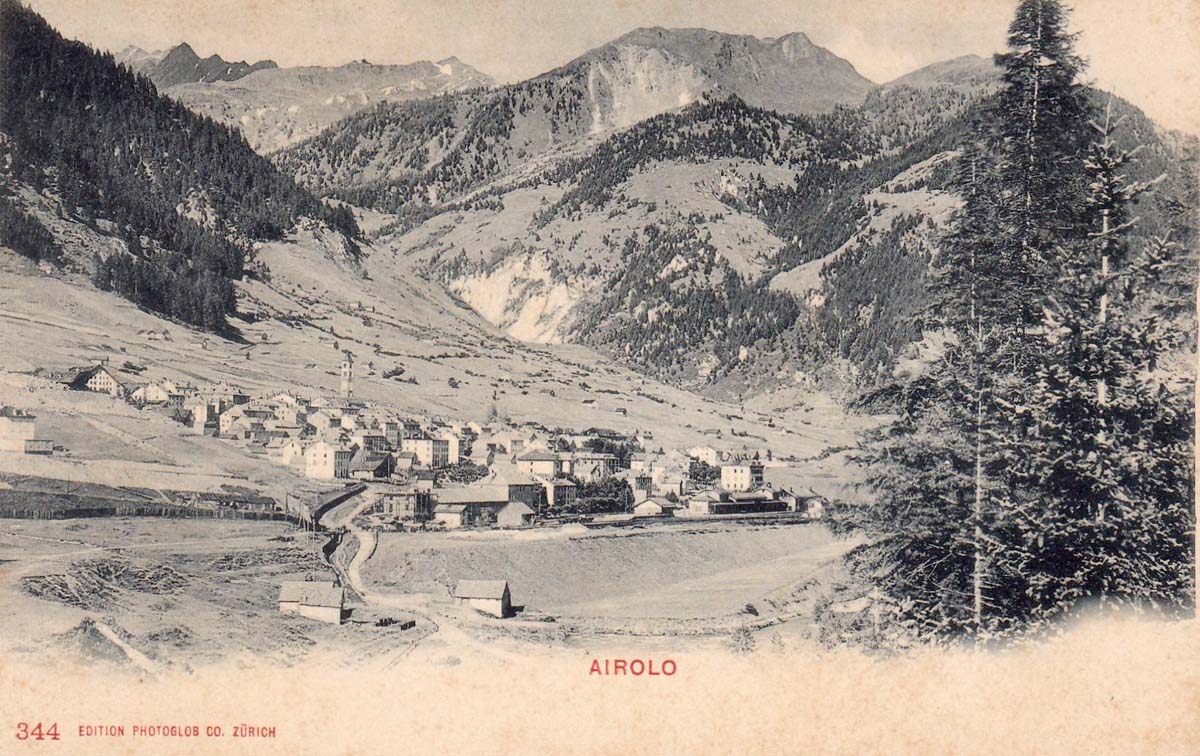 Panorama von Airolo