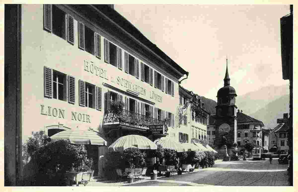 Altdorf. Hotel 'Zum Schwarzen Löwen'