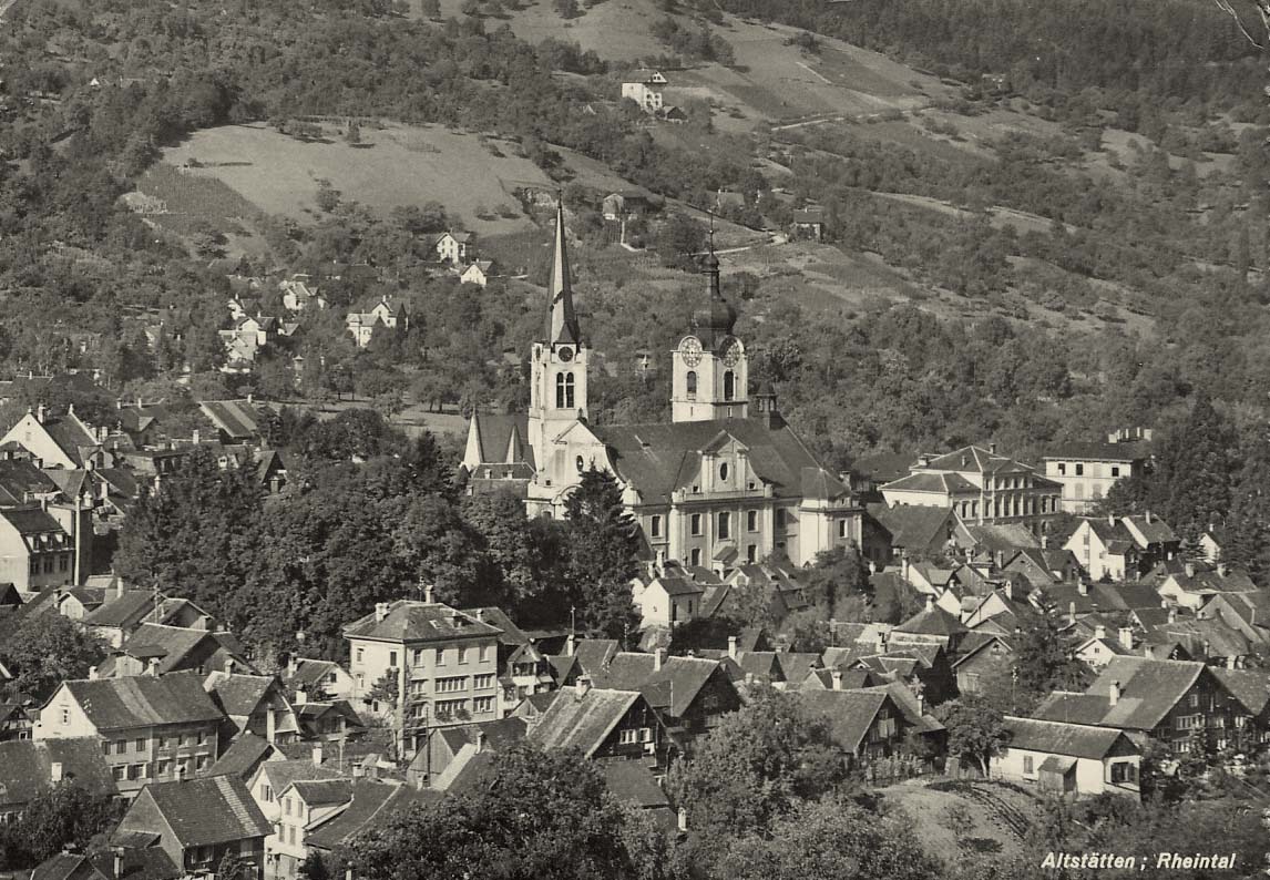Altstätten im Rheintal um 1946