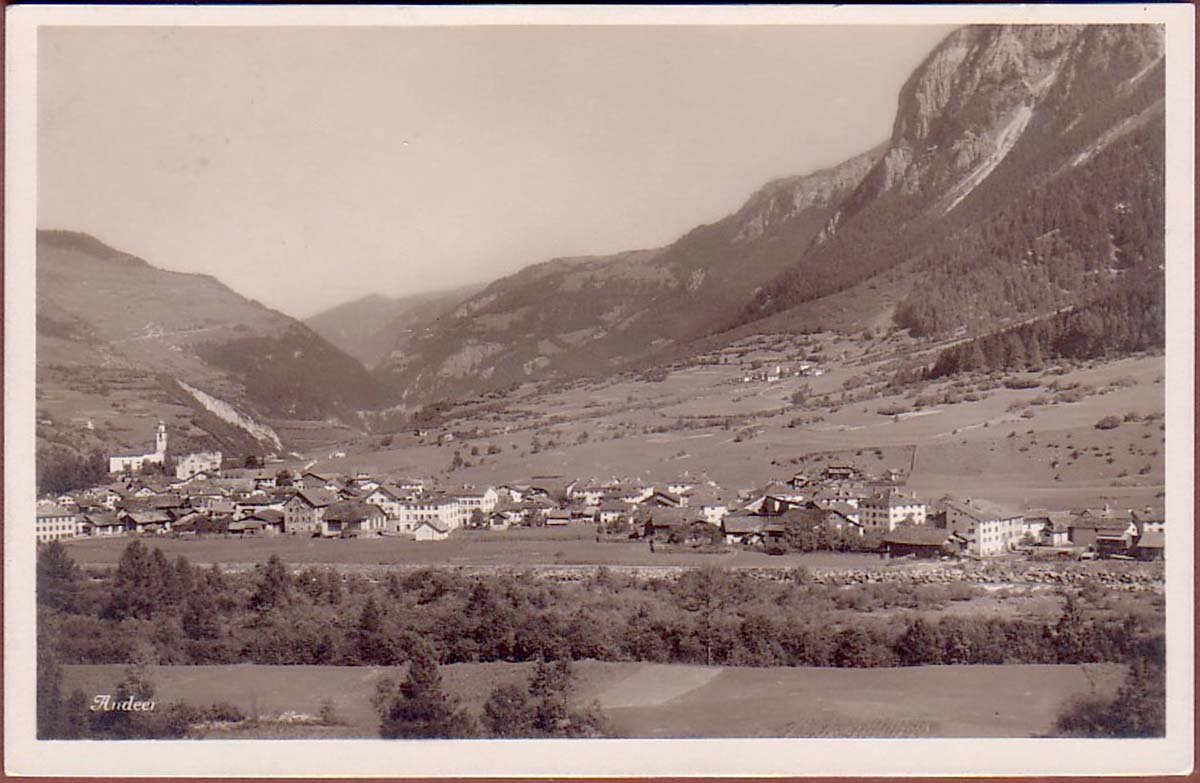 Panorama von Andeer, 1934