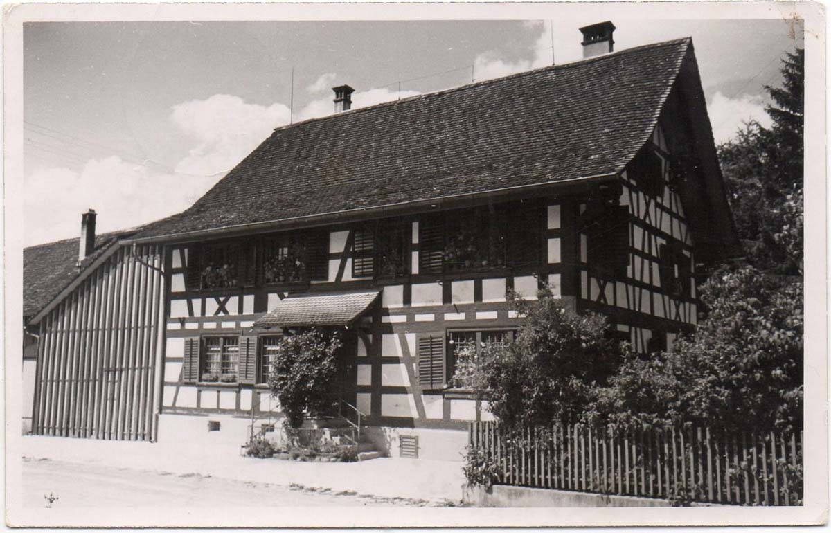 Andelfingen. Riegelhaus, 1944
