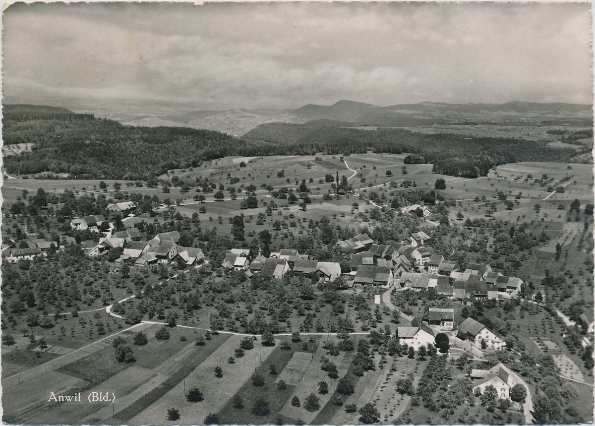 Panorama von Anwil, 1958