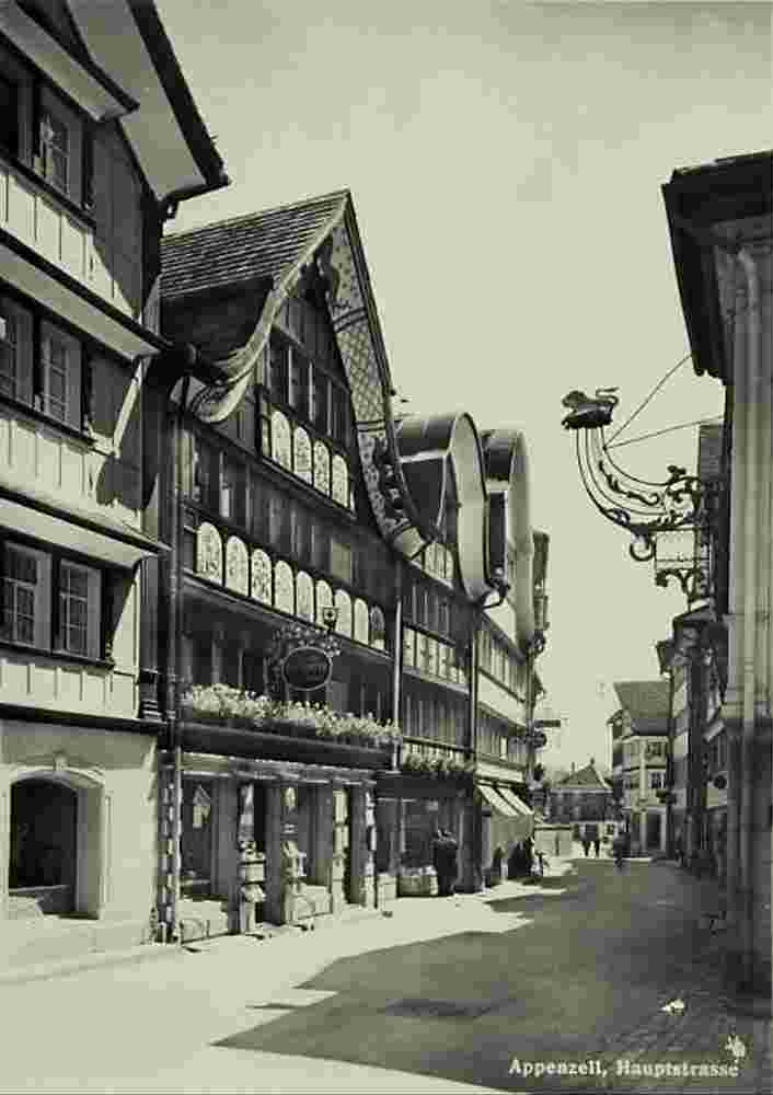 Appenzell. Hauptstraße
