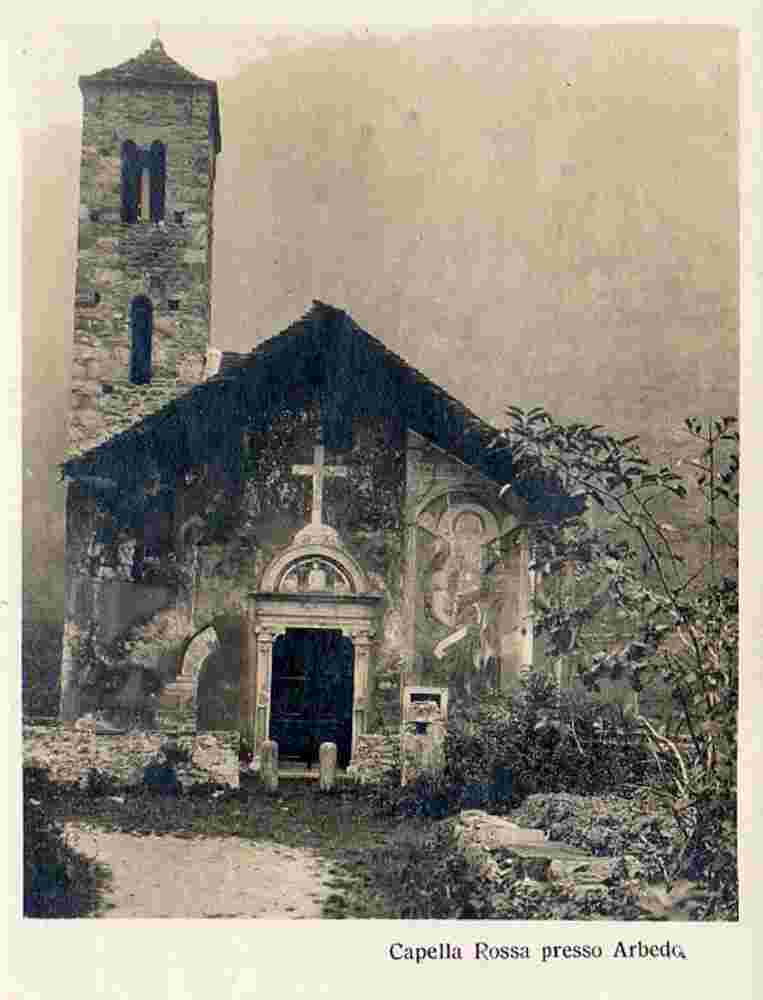 Arbedo-Castione. Cappella Rossa presso Arbedo, 1922