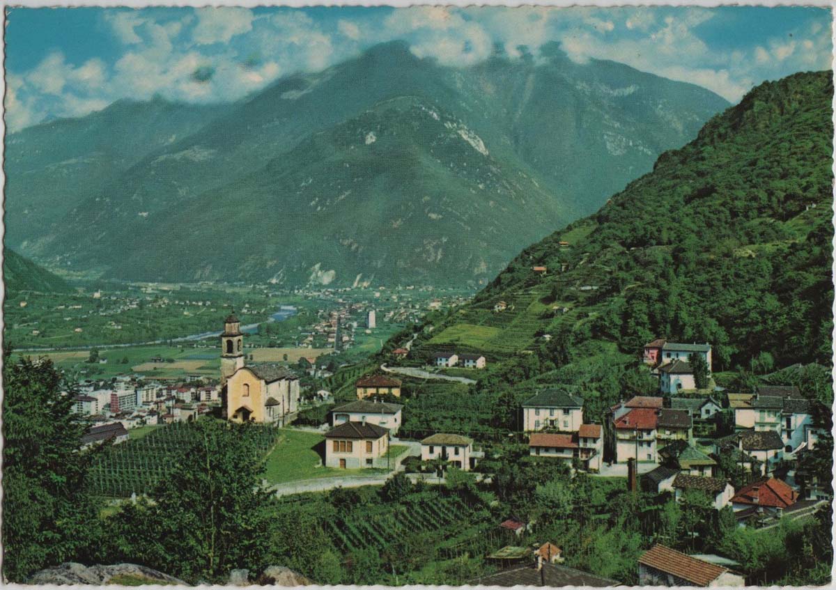 Panorama von Arbedo-Castione, 1966
