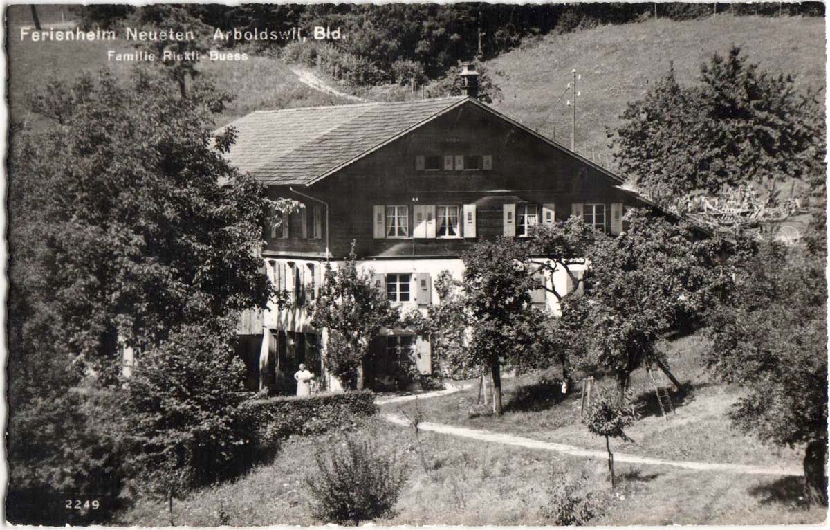 Ferienhaus Neueten Arboldswil - Familie Rickli-Buess, 1962