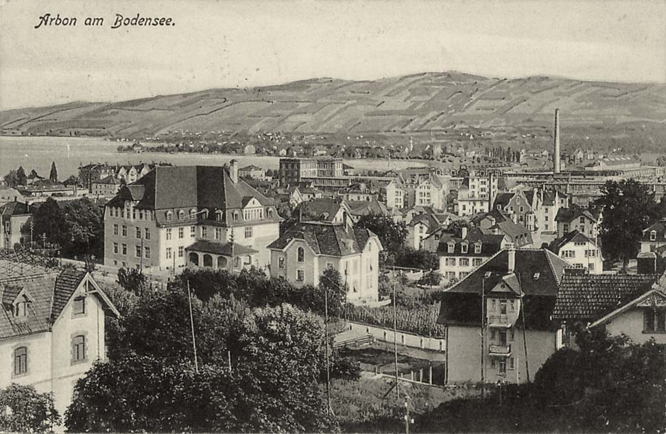 Arbon. Panorama der Stadt