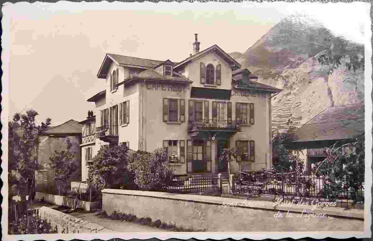 Ardon. Hôtel des Gorges de la Luzerne, Delaloye-Genetti Propriétaire