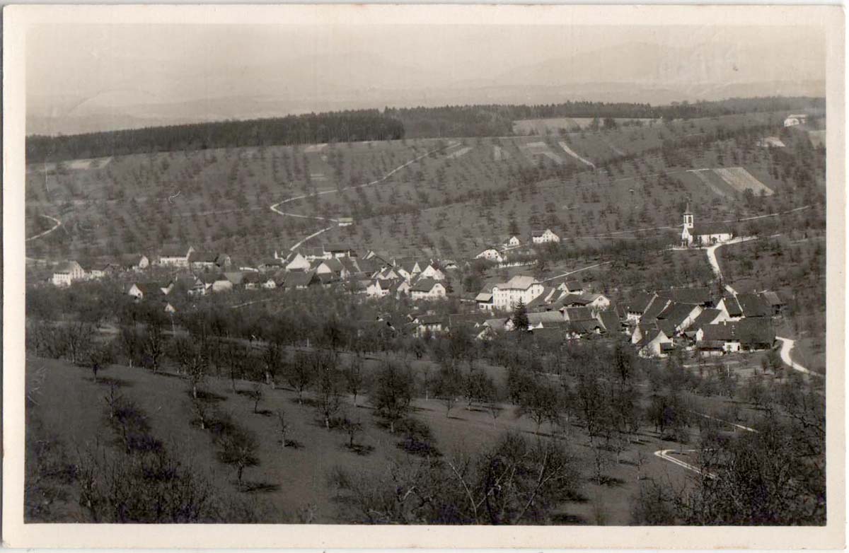 Panorama von Arisdorf, 1932