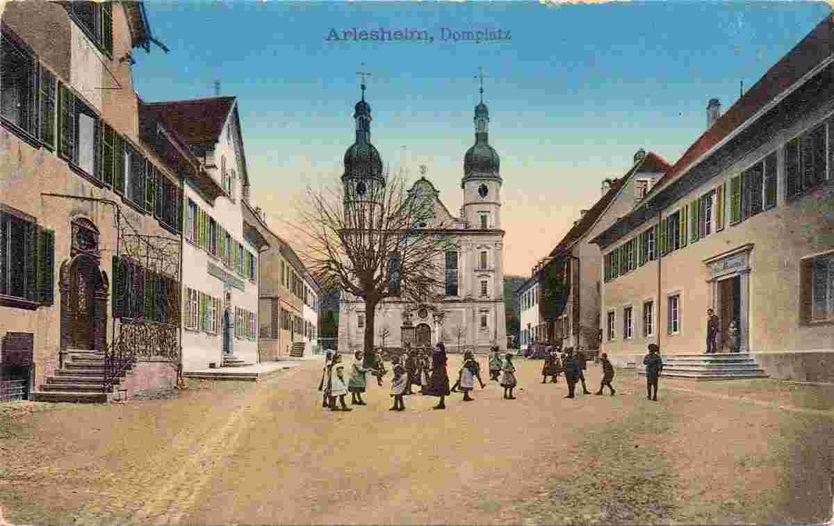 Arlesheim. Domplatz, 1905