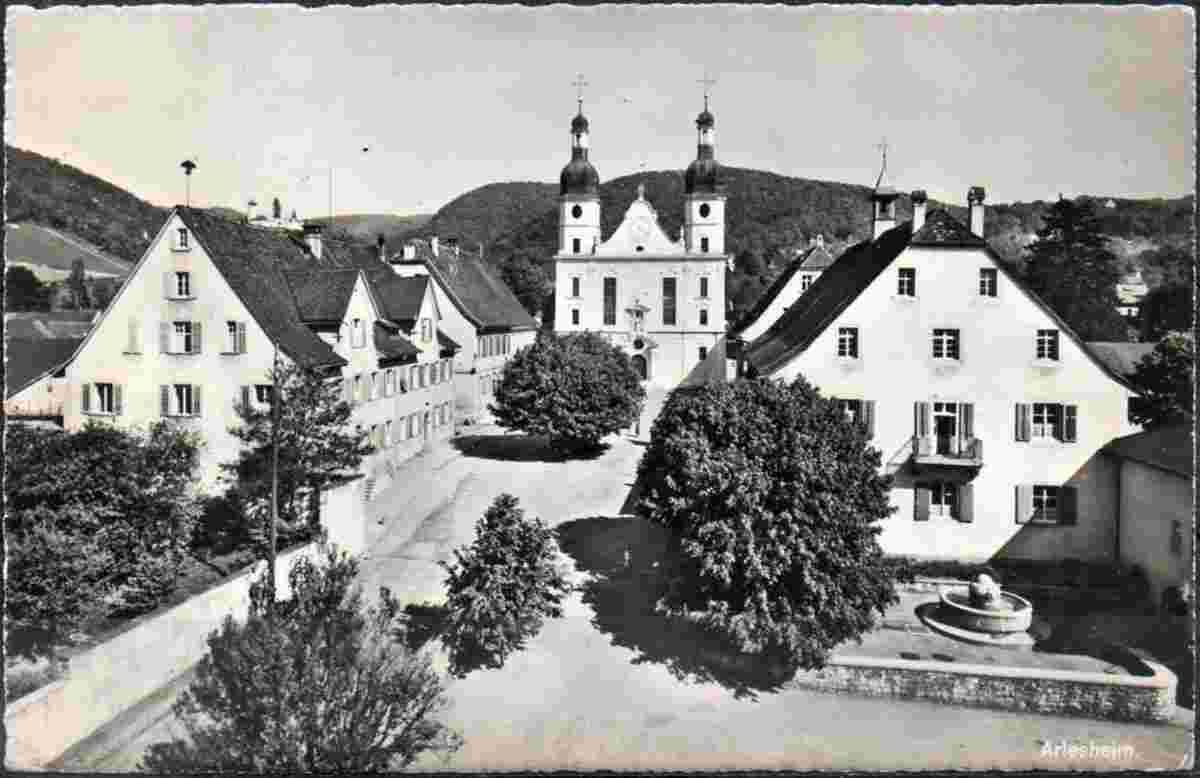 Arlesheim. Domplatz, 1962