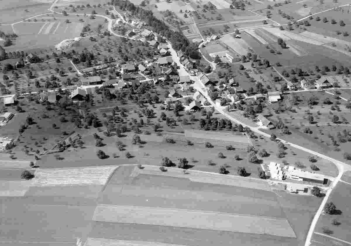 Arni. Panorama von Arni, 1965