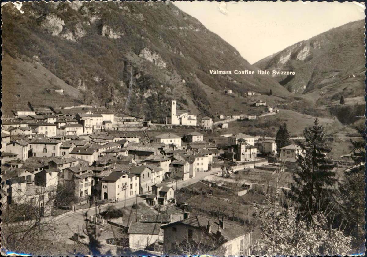 Panorama von Arogno, 1964
