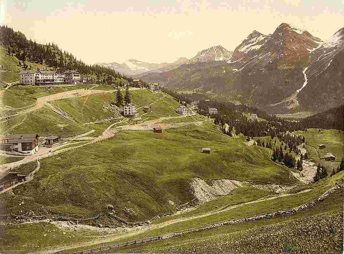 Arosa. General view, Grisons