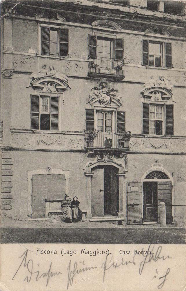 Ascona. Lago Maggiore - Casa Borrani, 1911