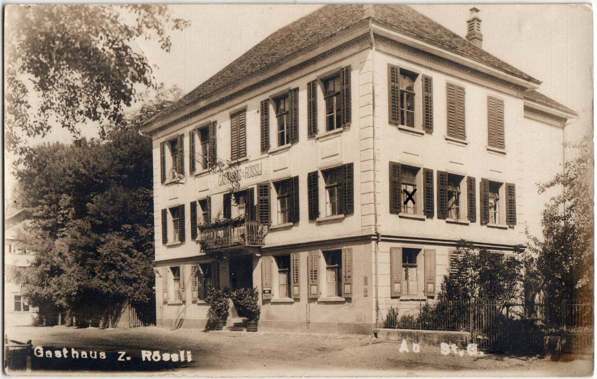 Au. Gasthaus zum Rössli, 1939