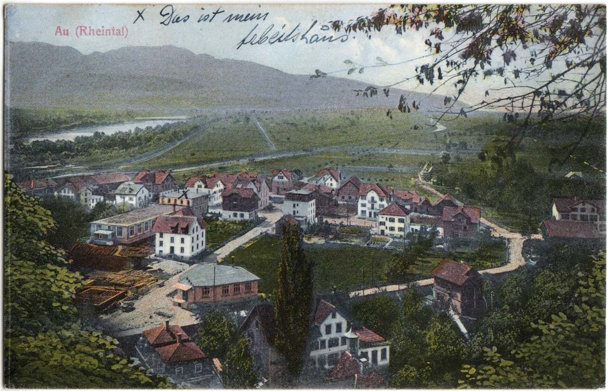 Panorama von Au, 1911