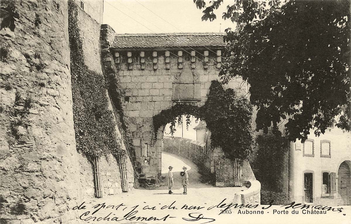 Aubonne. Porte du Château