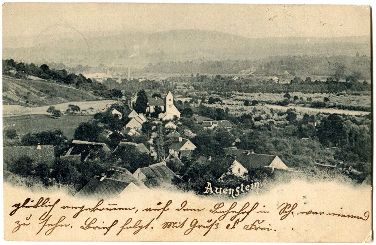 Panorama von Auenstein, 1903