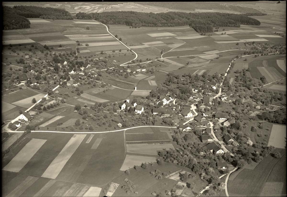 Panorama von Bachs, 1950