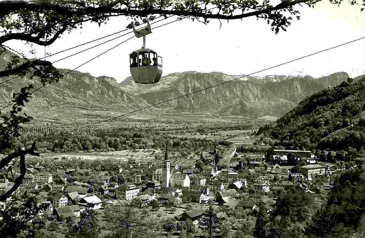 Bad Ragaz. Bergbahn