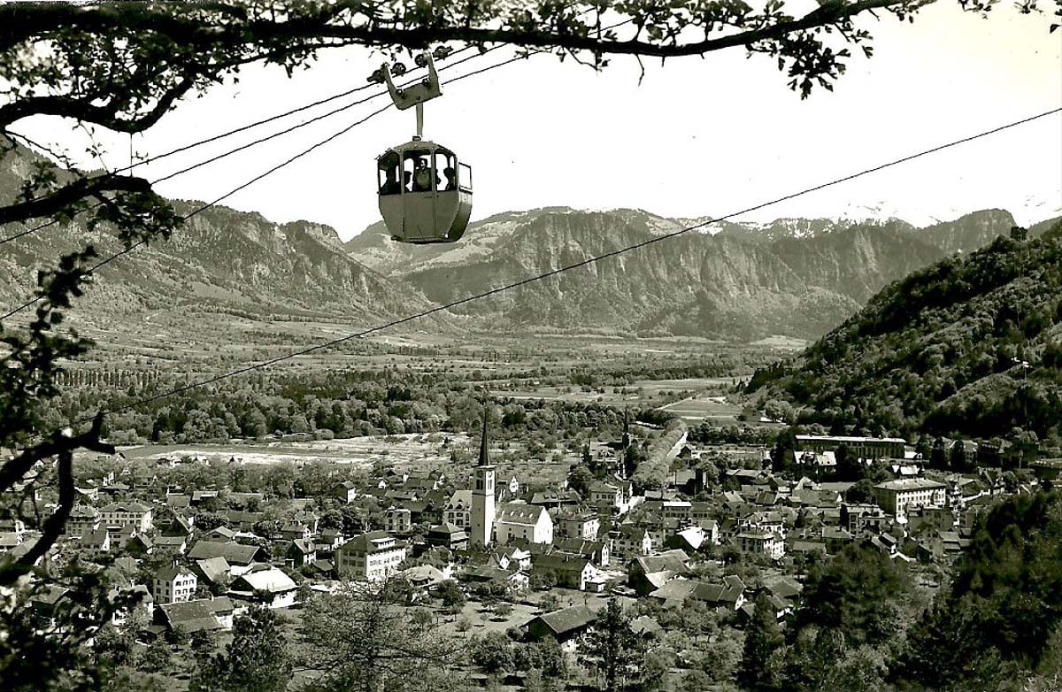 Bad Ragaz. Bergbahn