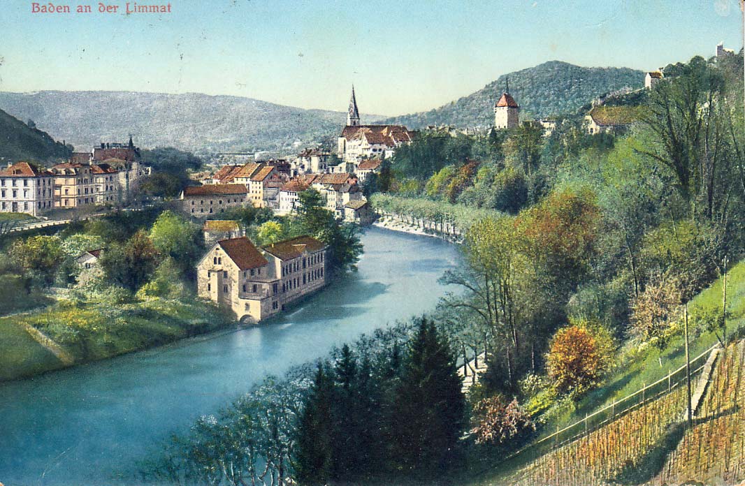 Baden an der Limmat, 1912