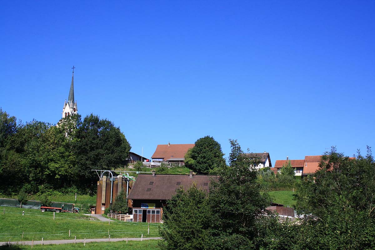 Baldingen. Panorama von Baldingen