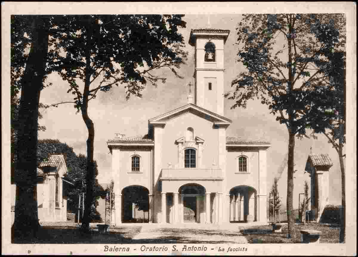 Balerna. Chiesa-oratorio di Sant'Antonio da Padova, 1934