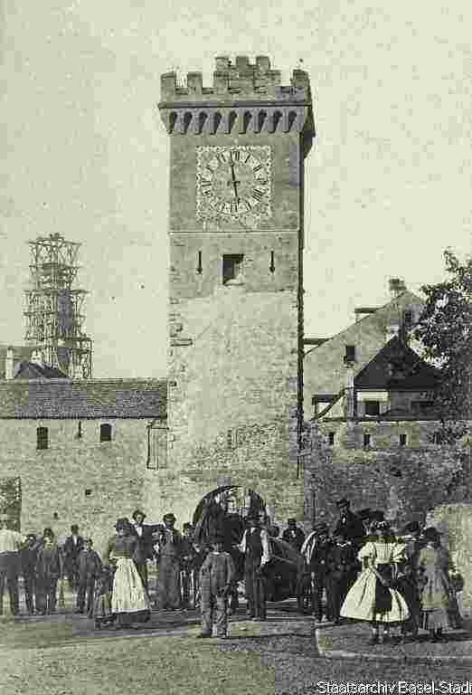 Basel. Steinentor, 1864