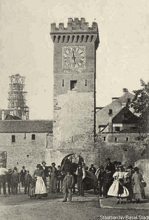 Basel. Steinentor, 1864