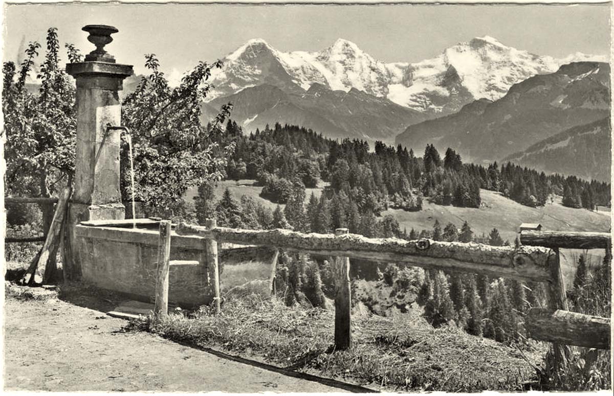 Beatenberg, Eiger, Mönch und Jungfrau - Quelle