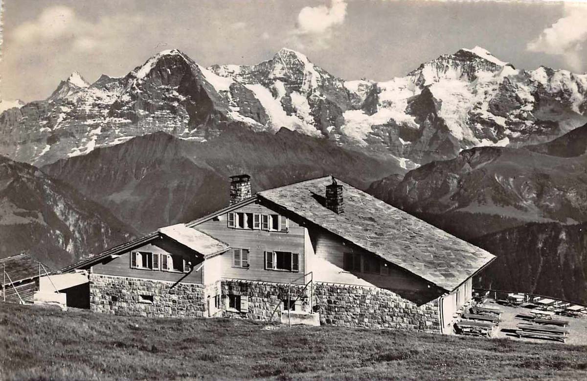 Beatenberg. Gasthaus Niederhorn, 1950 m