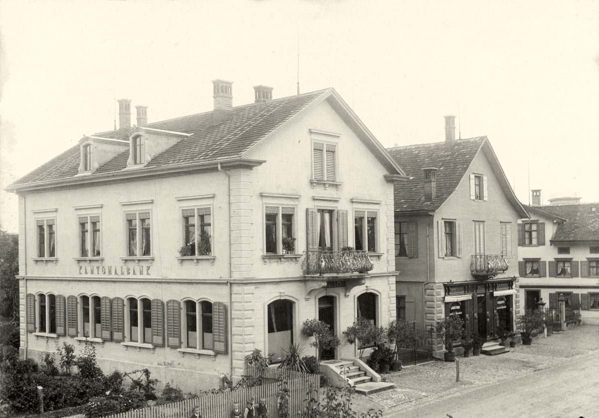 Beinwil (Freiamt). Kantonalbank, um 1895
