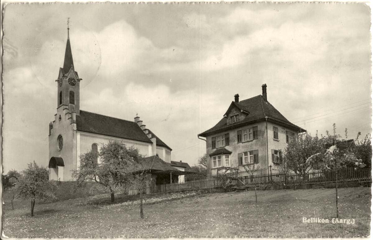 Bellikon. Kirche, 1946