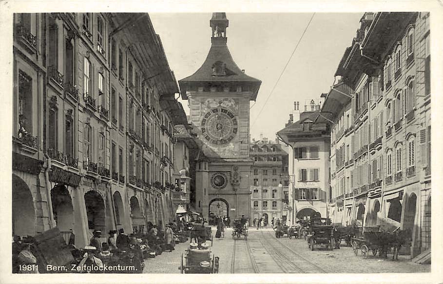 Bern. Zeitglockenturm, 1927