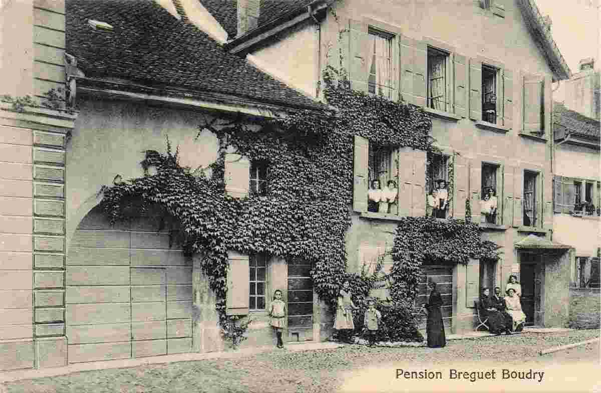 Boudry. Pension Breguet, 1912