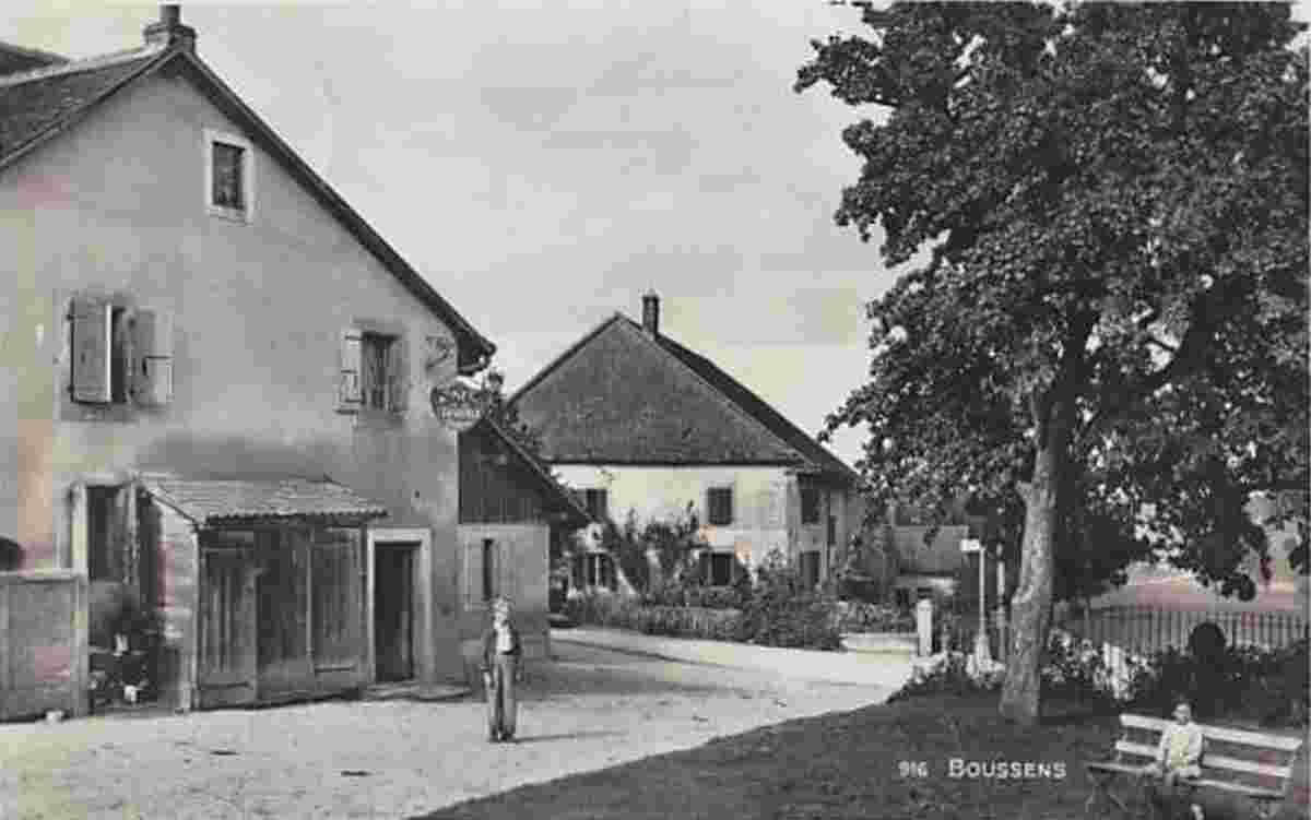 Boussens. Panorama du village