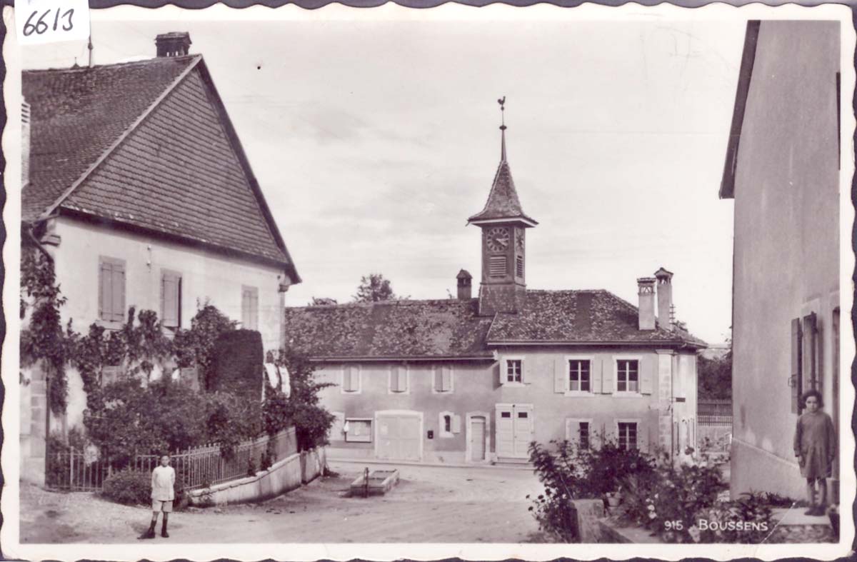 Boussens VD. Panorama du village