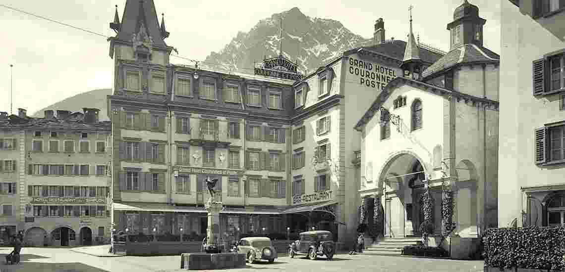 Brig-Glis. Grand-Hotel 'Couronne et Poste'